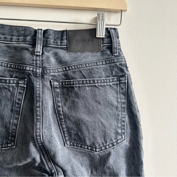 EVERLANE The Original Cheeky Jean Limited Edition Washed Charcoal Size 23 - Picture 10 of 11
